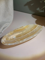 Mexican Onyx Canoe Bowl