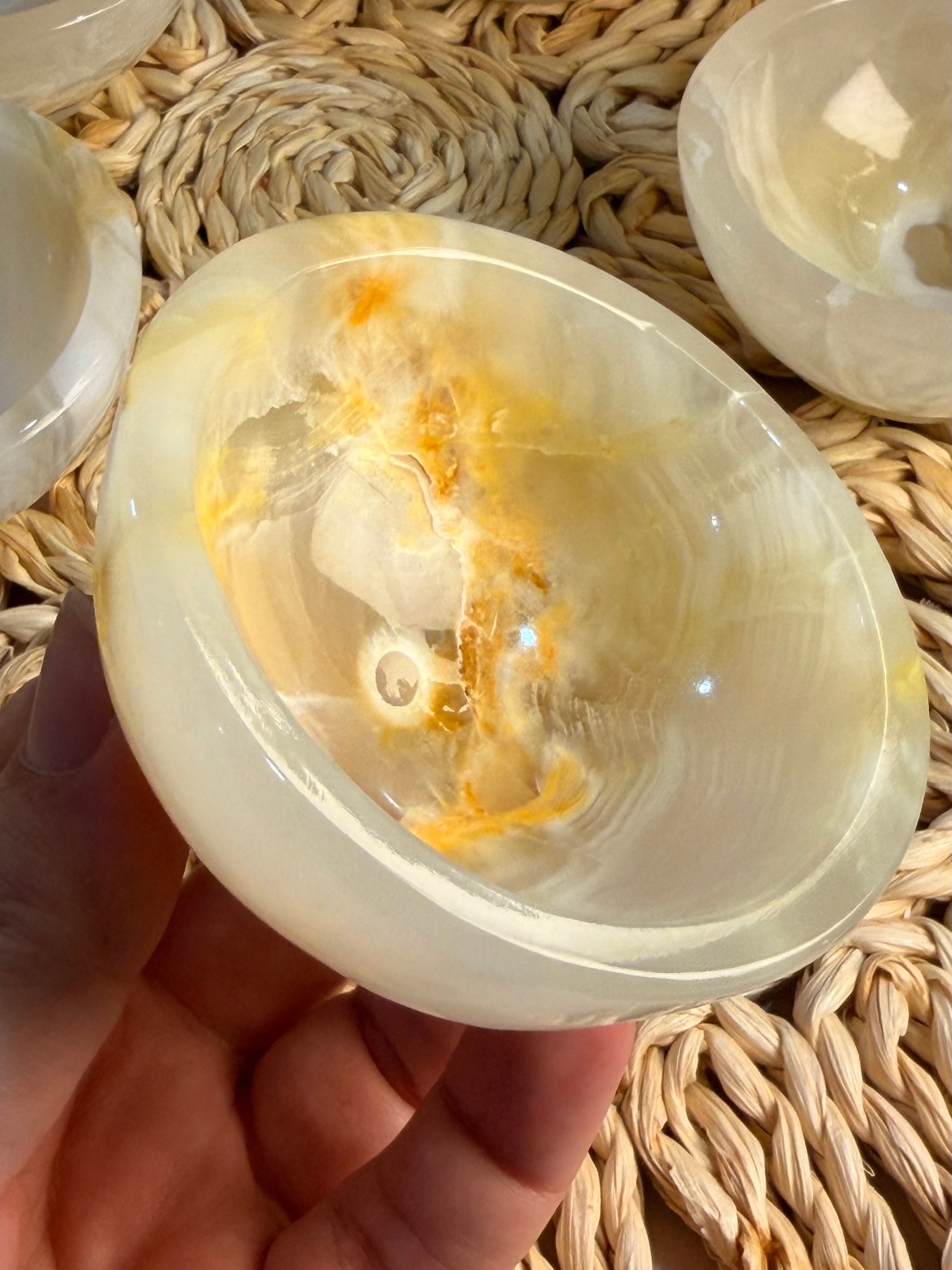 Mexican Onyx Bowls - Small