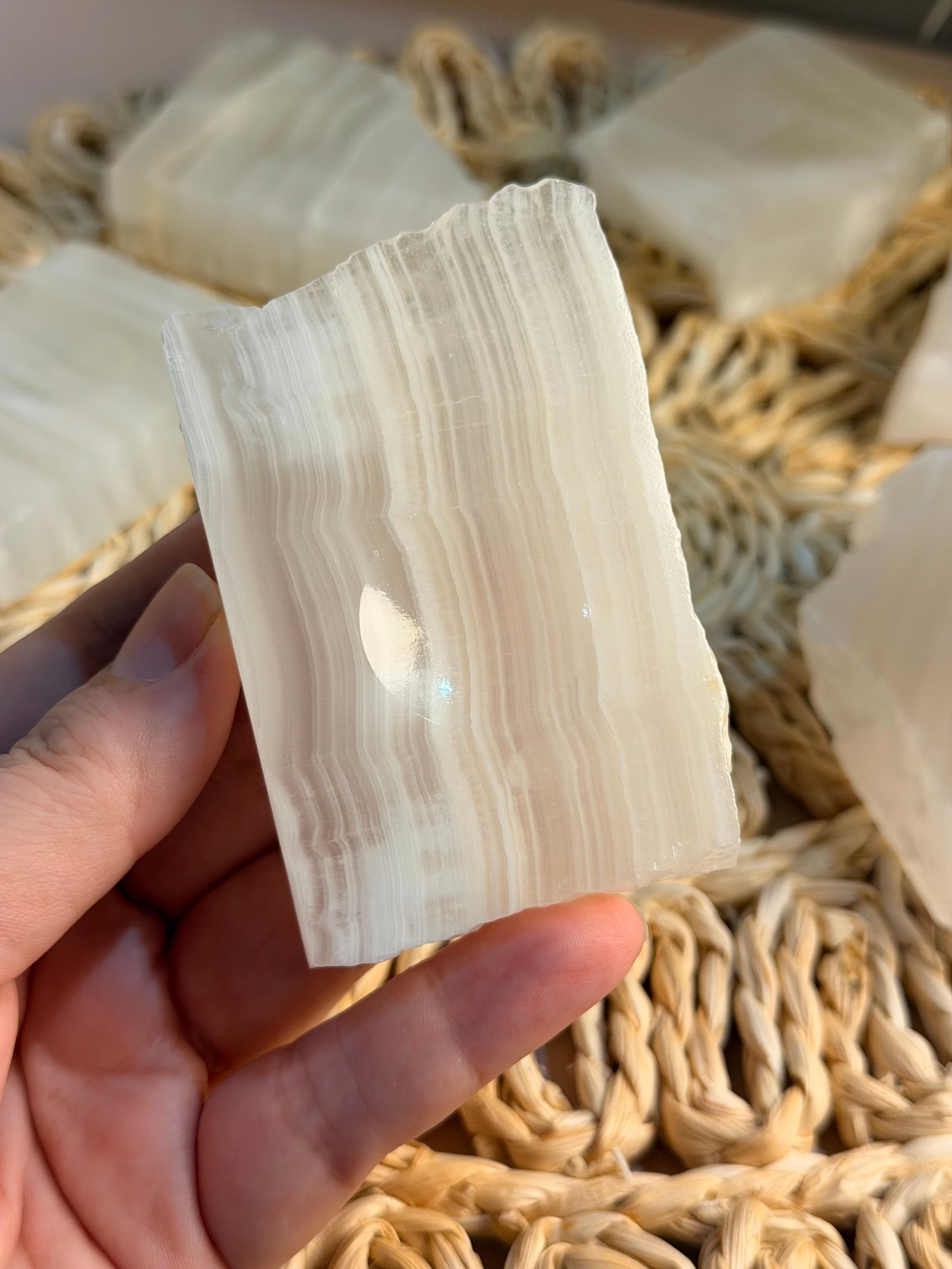 Mexican Onyx Sphere Holder