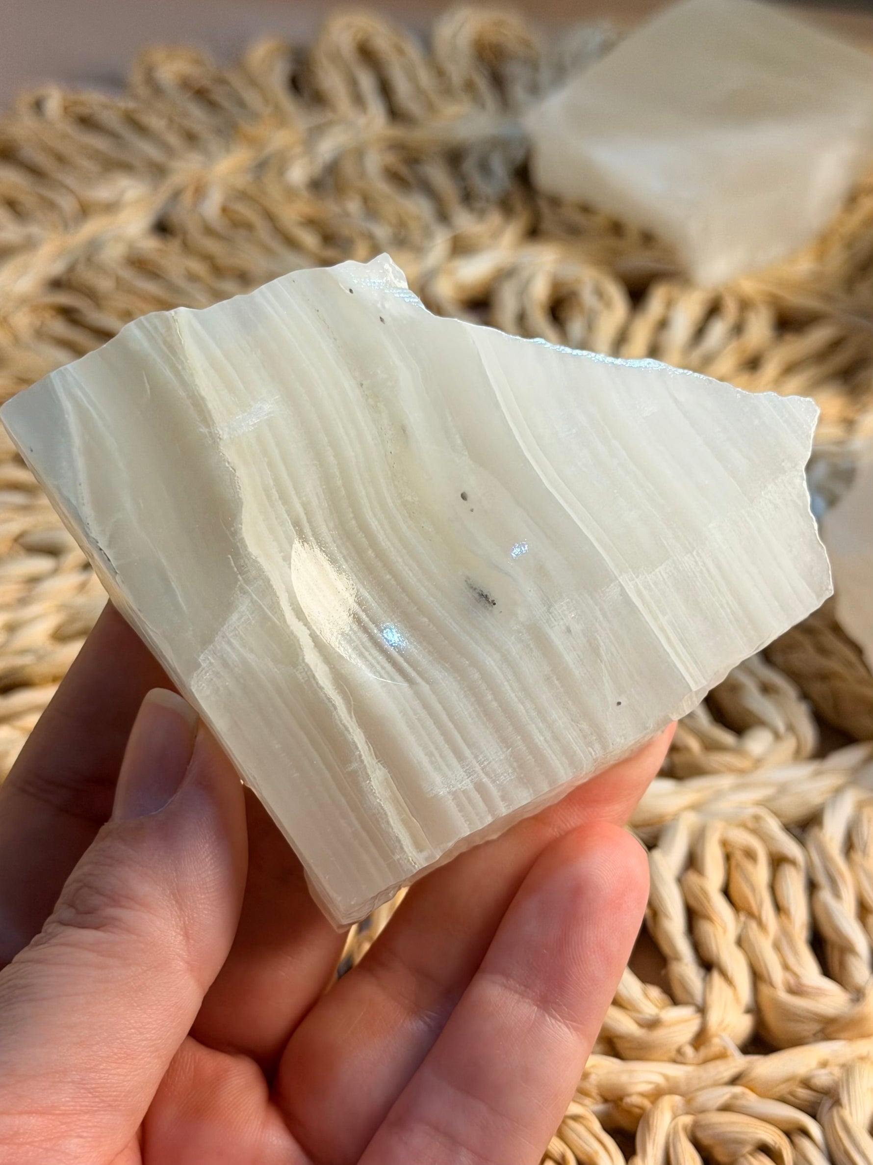 Mexican Onyx Sphere Holder