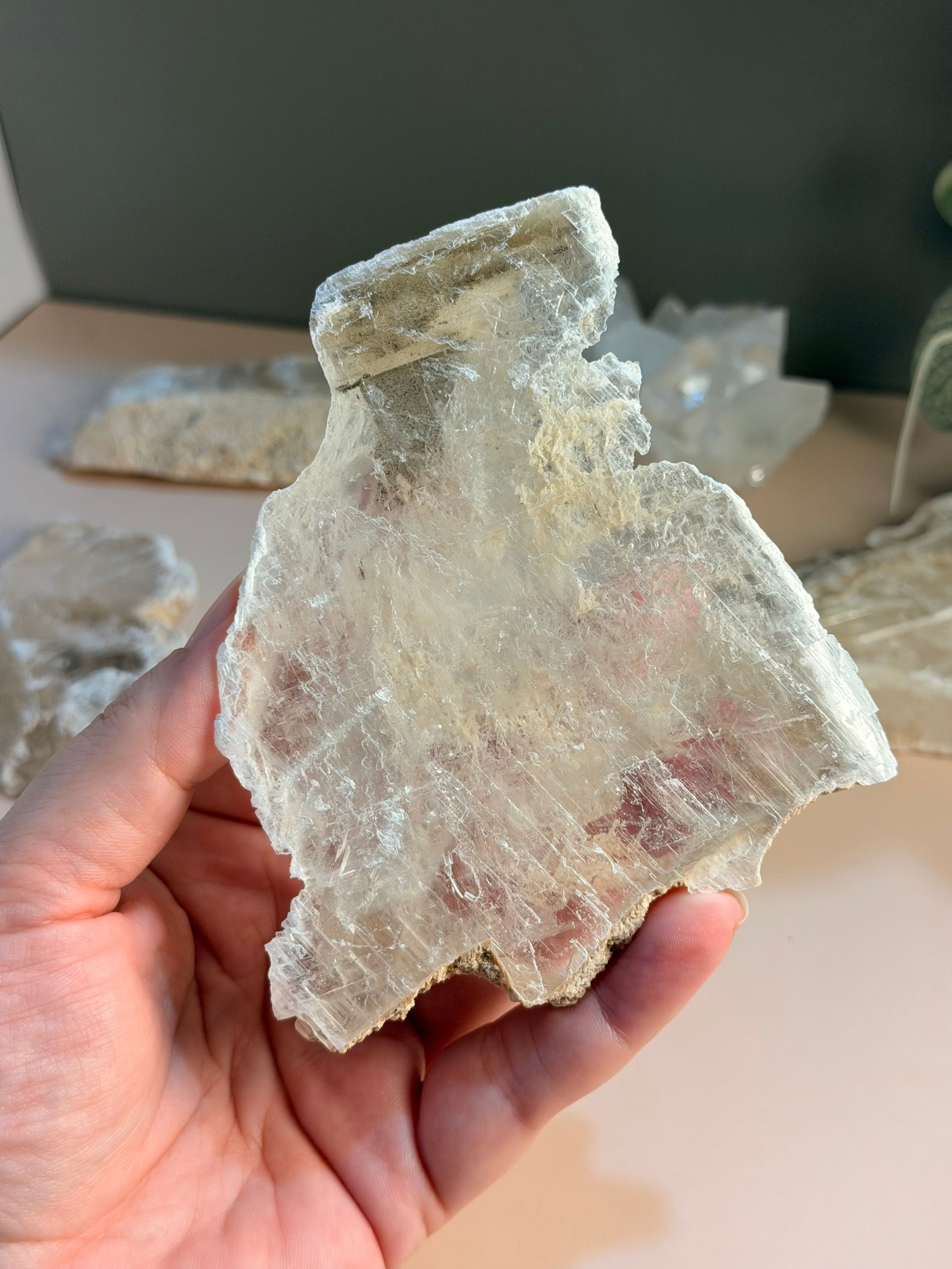 Raw Selenite Slabs