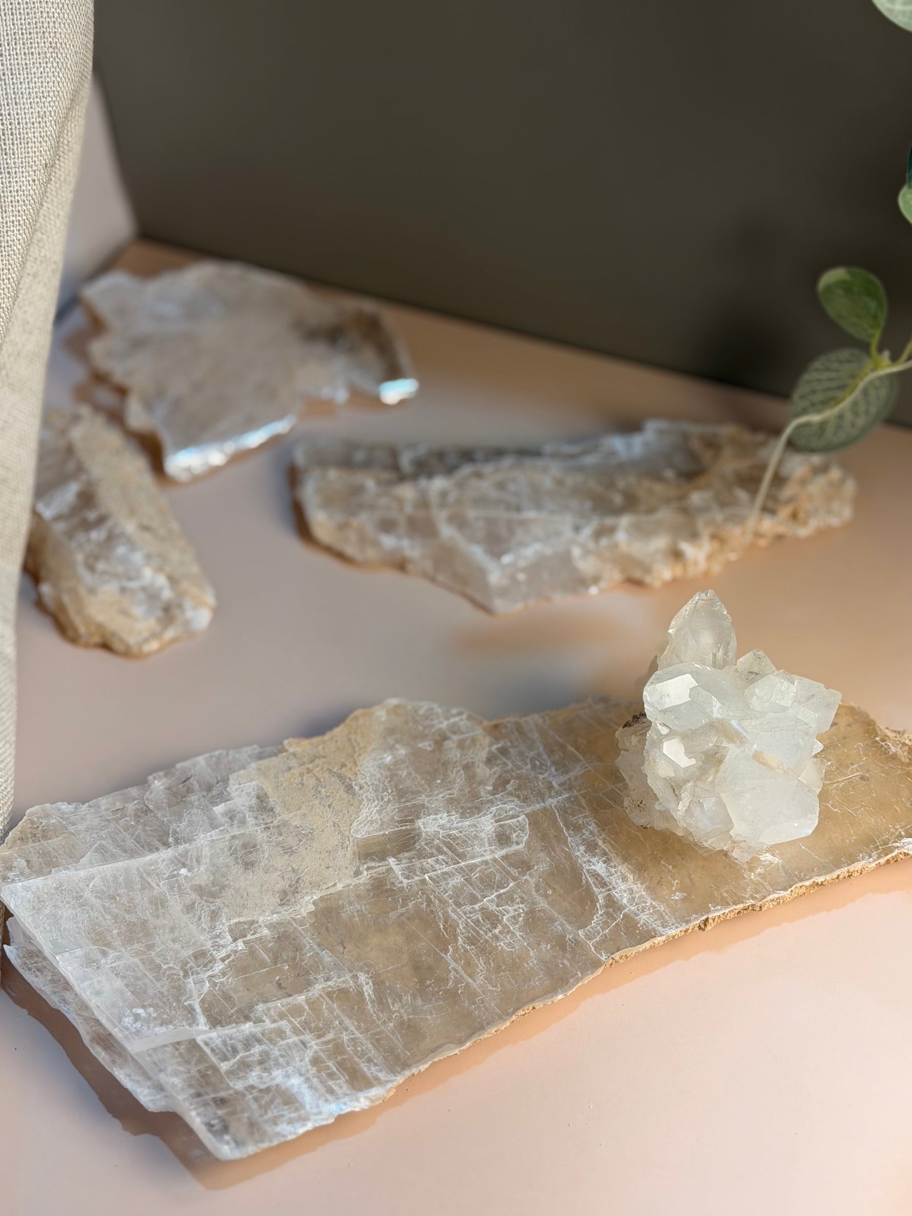 Raw Selenite Slabs