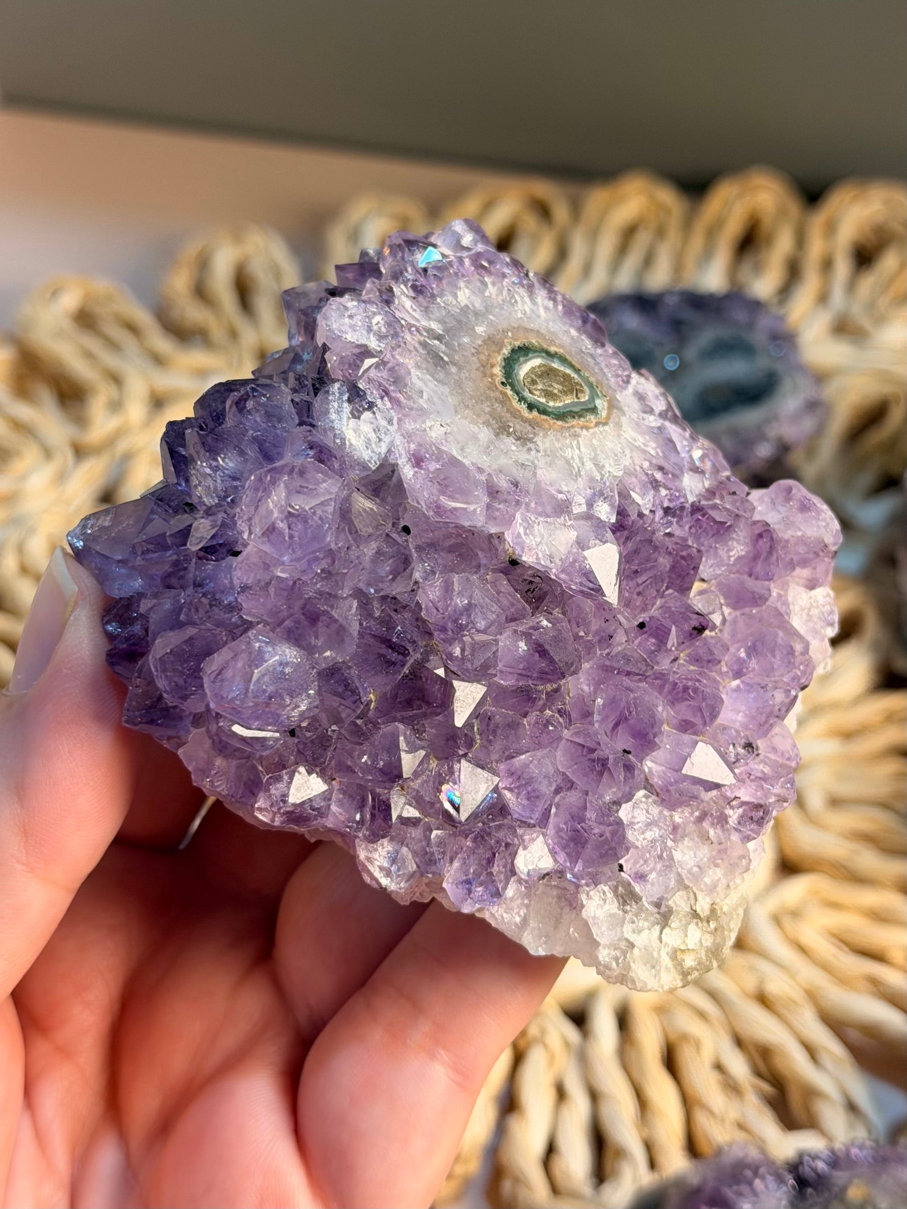 Amethyst Stalactite
