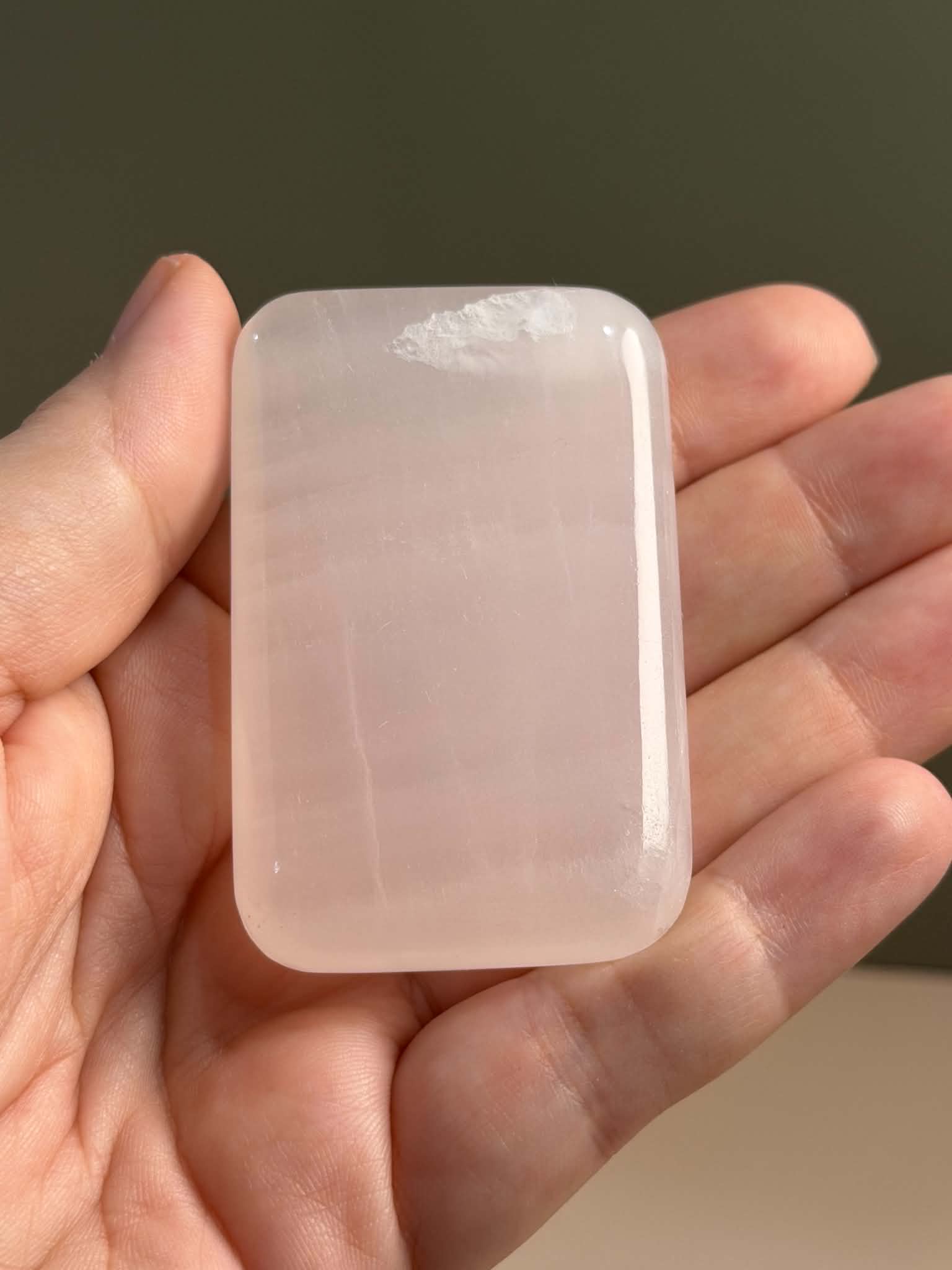 Mangano Calcite Rectangle Palm