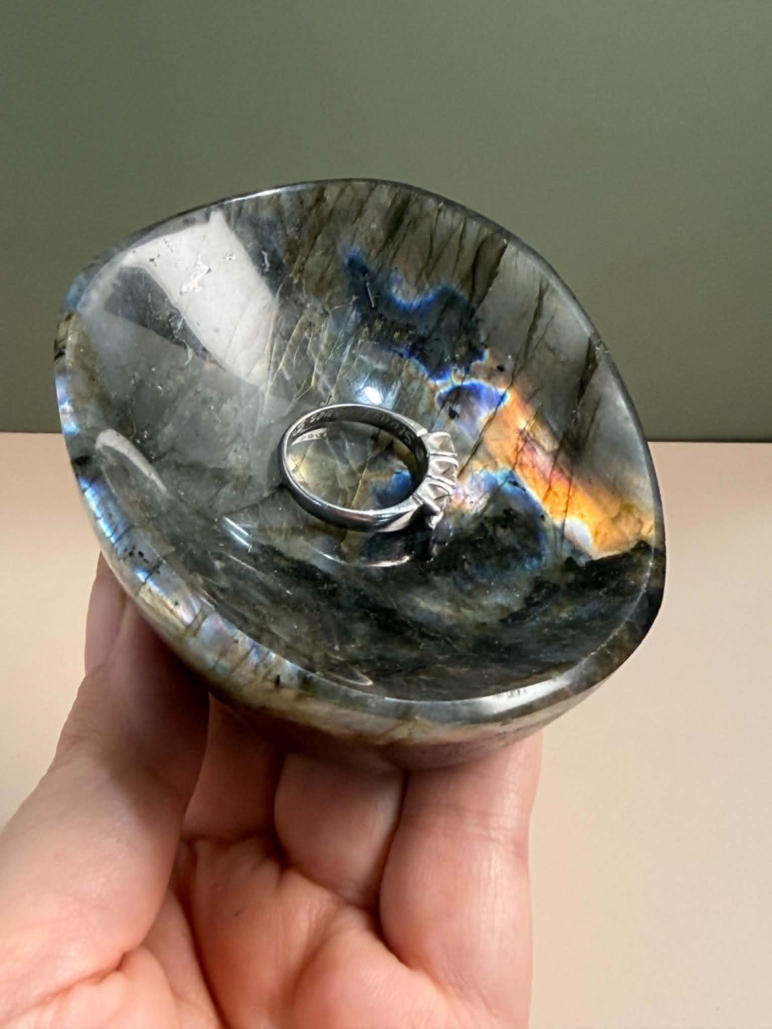 Labradorite Trinket Dish