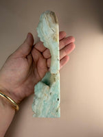Blue Aragonite Unique Tower