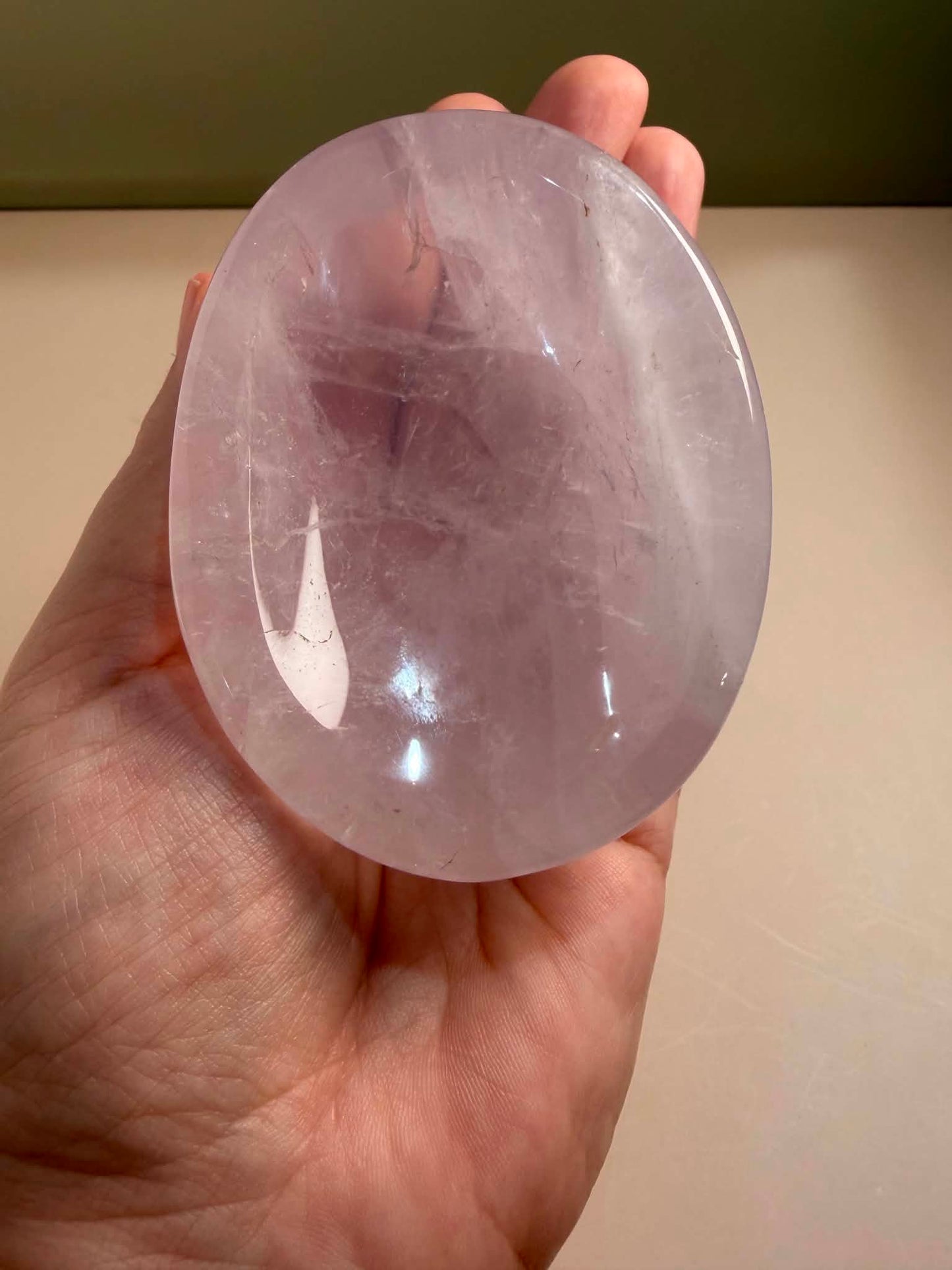 Rose Quartz Trinket Dish
