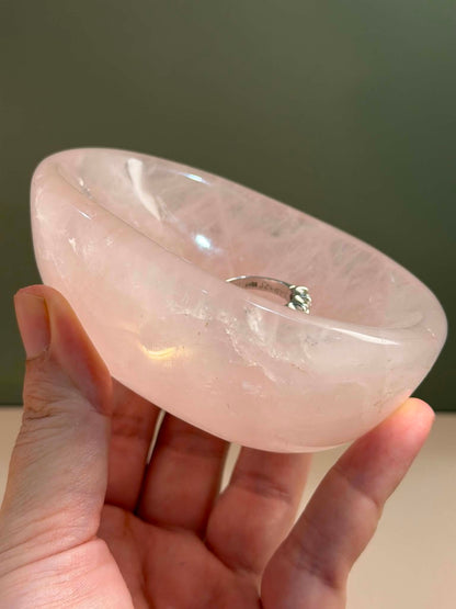 Rose Quartz Trinket Dish