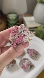 Pink Garnet on Matrix