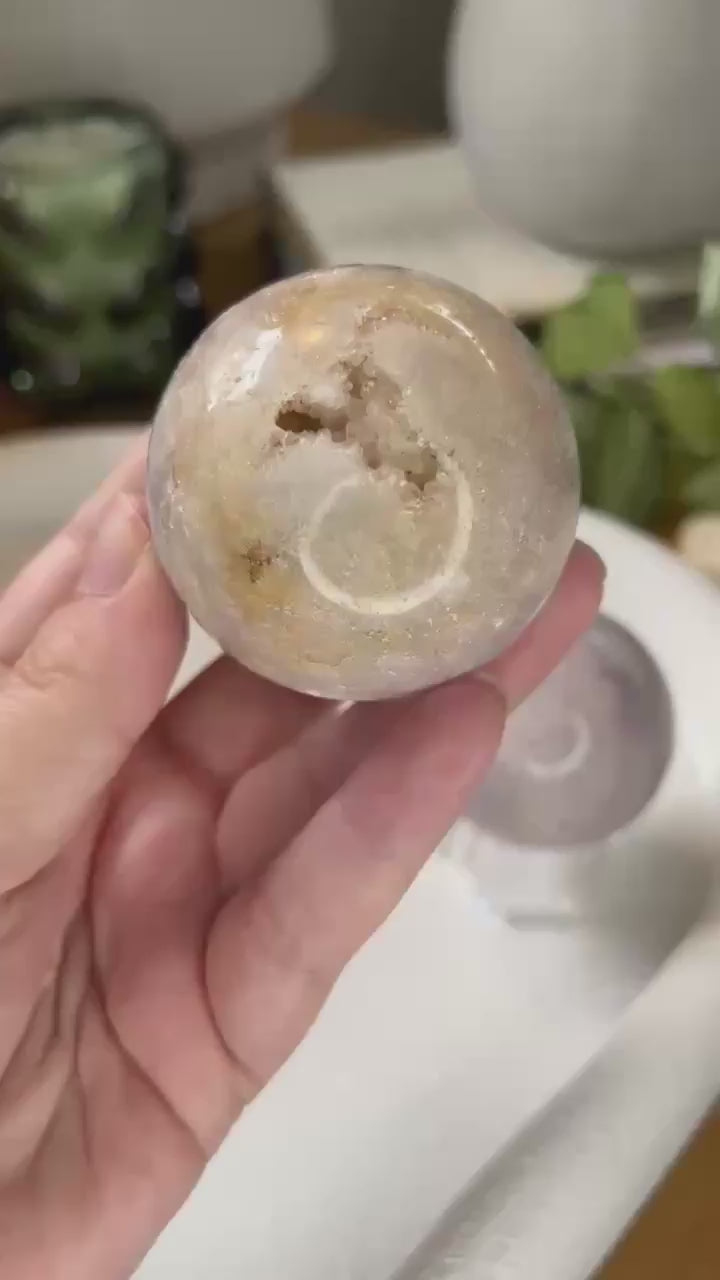 Pink Amethyst Sphere