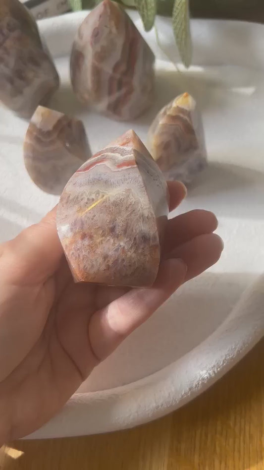 Amethyst Lace Agate