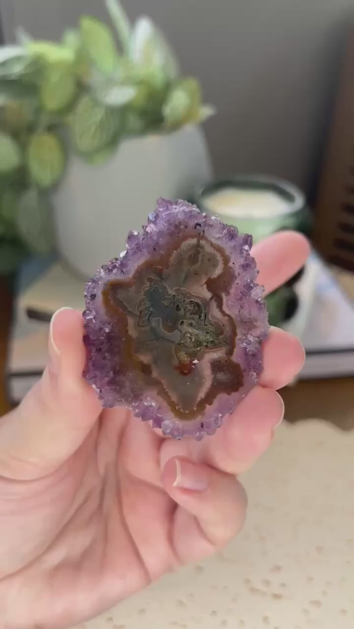 Amethyst Stalactite