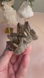 Smokey Quartz Cluster with Stand