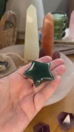 Moss Agate Star