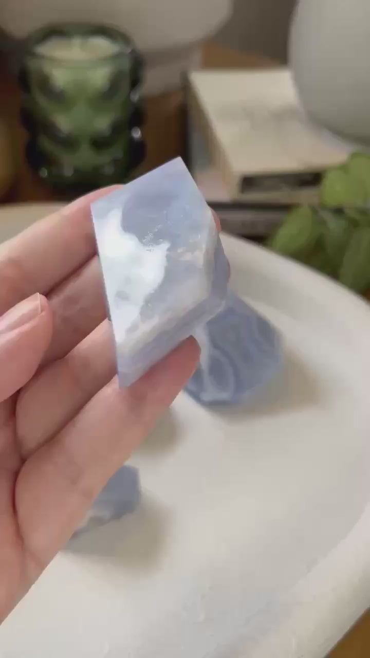Blue Lace Agate Freeform